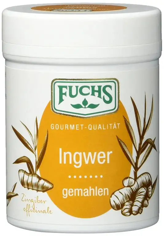 Fuchs Ingwer gemahlen, 2er Pack (2 x 50 g)