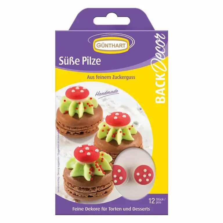 Günthart Zucker Pilze, 5er Pack (5 x 21 g)