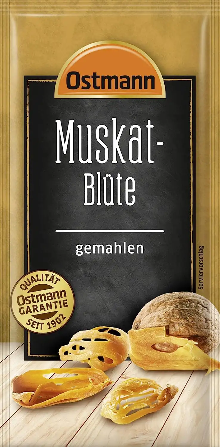 Ostmann Gewürze Muskatblüte gemahlen, 10 g
