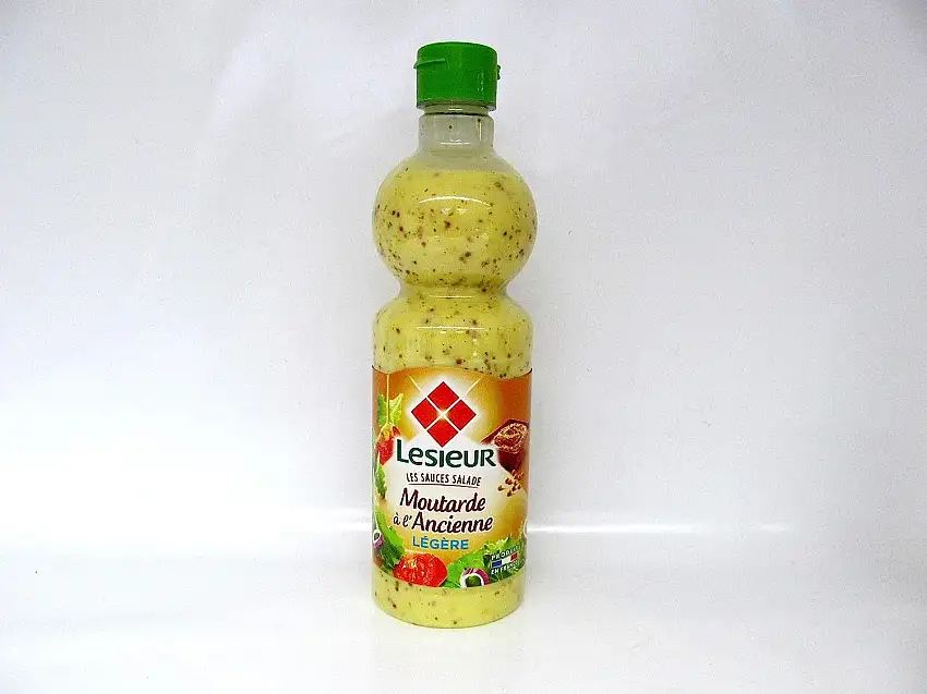 Lesieur Salatsauce Senf Soße à la Ancienne leicht 500ml. PET Flasche