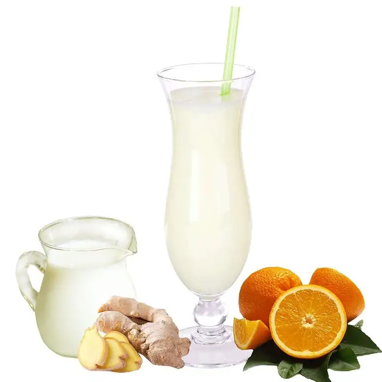 Orange-Ingwer Molkepulver Luxofit mit L-Carnitin Protein angereichert Wellnessdrink Aspartamfrei Molke (Buttermilch Orange-Ingwer, 1 kg)