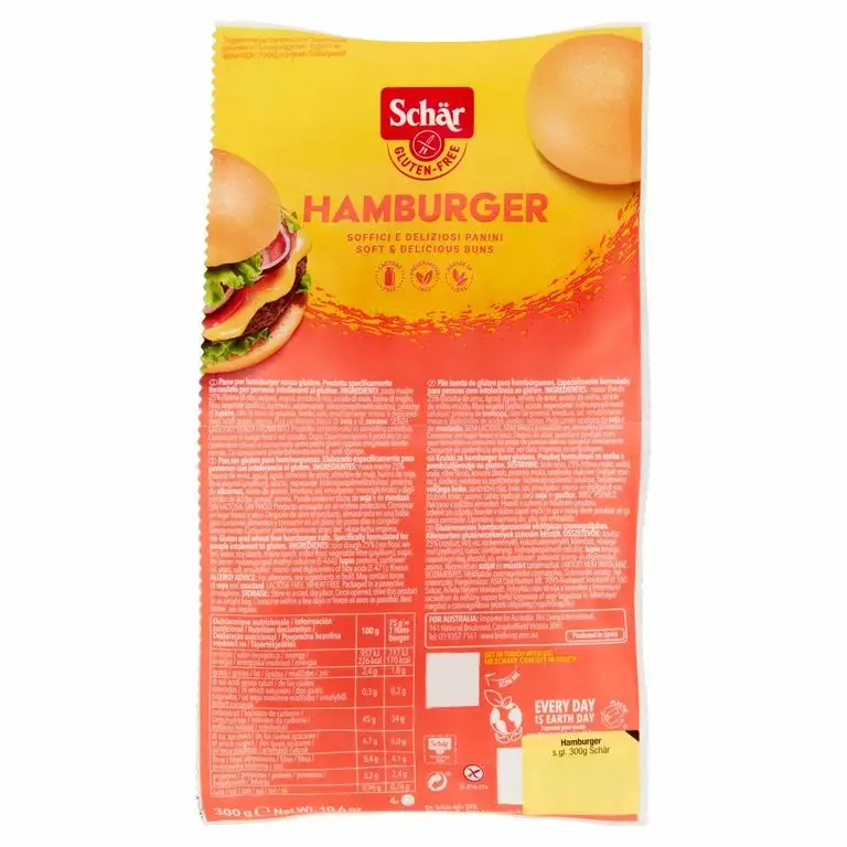 Schär Dr.Schaer Hamburger-Brötchen, 300g