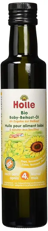 Holle Bio Baby-Beikost-Öl, 2er Pack (2 x 250 ml)