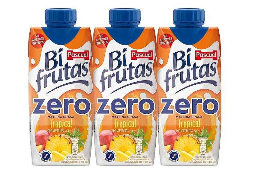 Zumo Tropical Bifrutas Zero Pascual 3 x 330ml