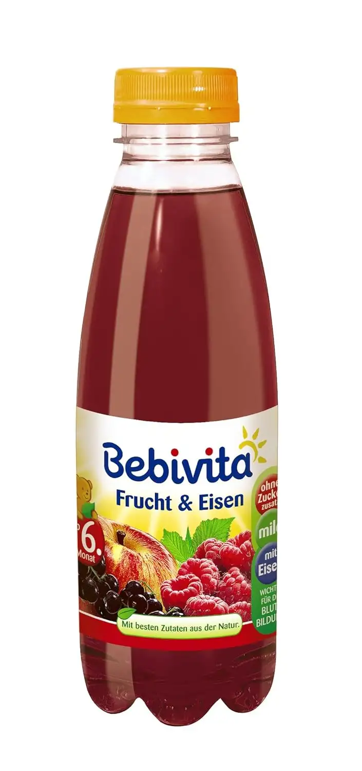 Bebivita Frucht & Eisen 1586, 6er Pack (6 x 0,5 l Flasche)