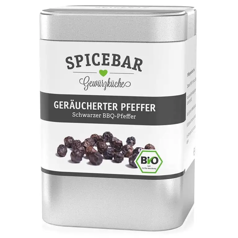 Spicebar Geräucherter Pfeffer, Ganz, Bio (1 x 70g)