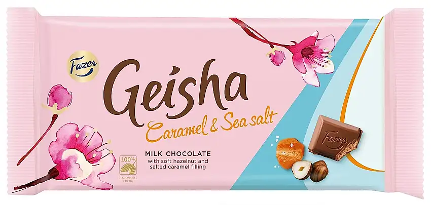 Fazer Geisha Caramel & Meersalz 121 g