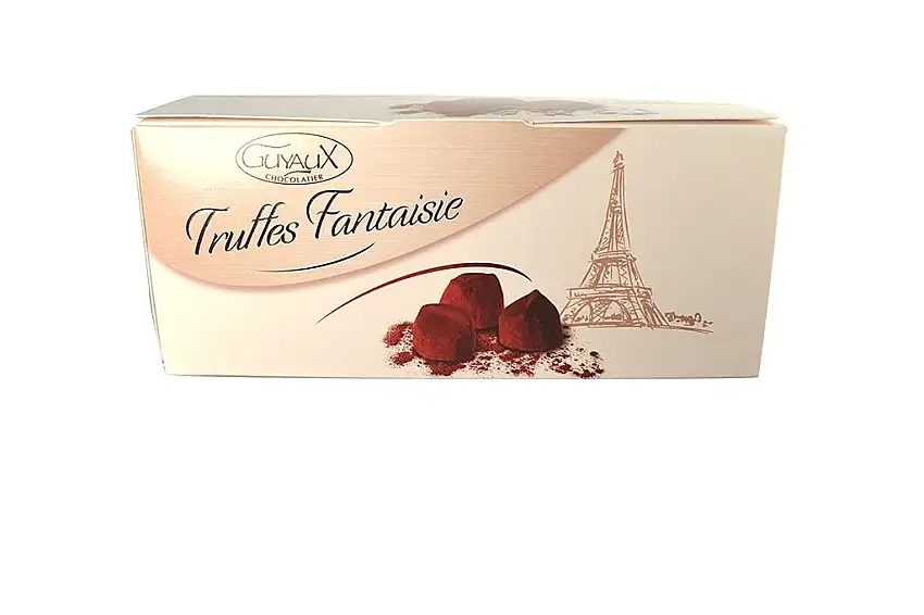 Chocolaterie Guyaux Schokoladentrüffel Fantaisie Natur, 1er Pack