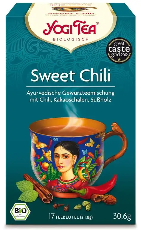 YOGI TEA Sweet-Chili-Tee im Beutel (30 g) - Bio
