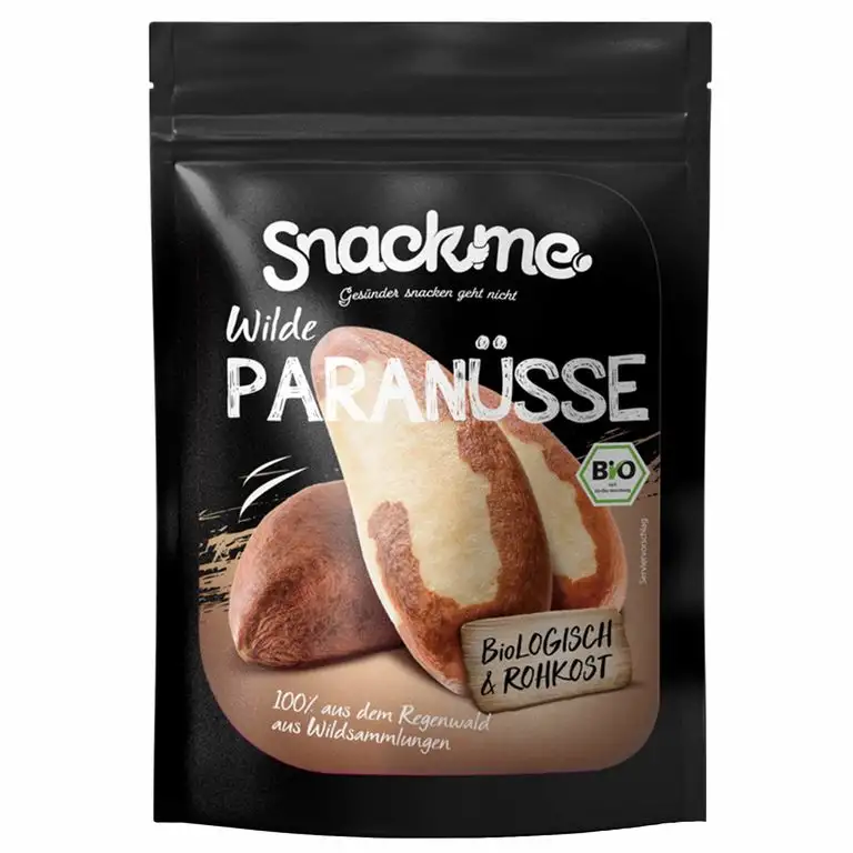 Bio Fairtrade Paranusskerne Paranüsse 1kg ohne Schale Rohkost-Qualität aus Wildsammlungen in Bolivien ohne Aflatoxin naturbelassen ungesalzen ungeröstet
