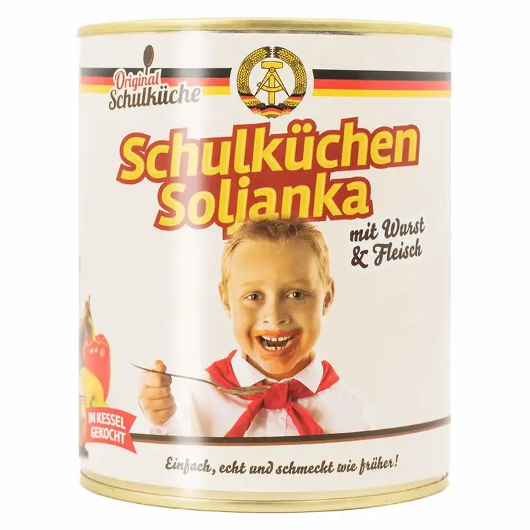 Original Schulküche Schulküchen Soljanka - Ostprodukte und Ostwaren