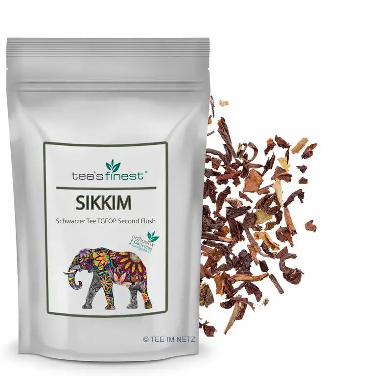 Sikkim TGFOP Second Flush - Schwarzer Tee (100 Gramm)