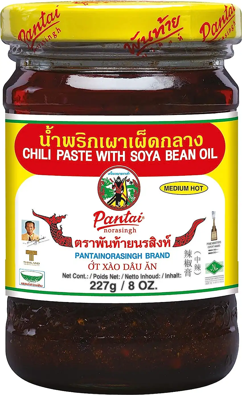 Pantai Chilipaste mit Sojabohnenöl, 227 g
