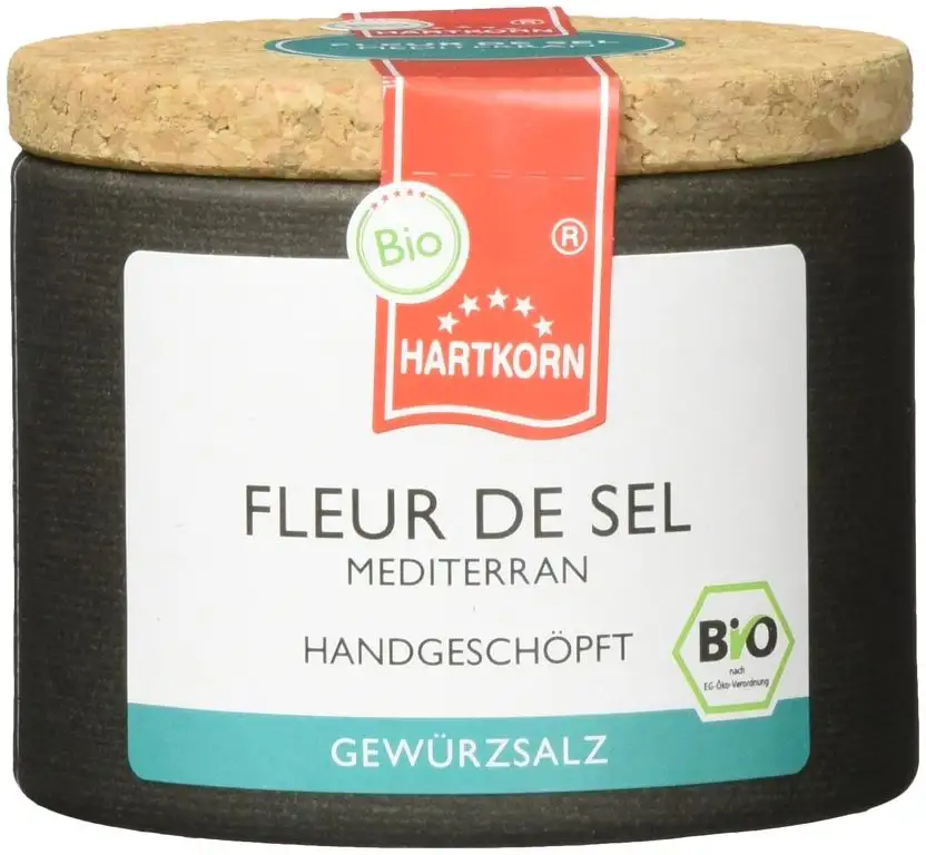 Hartkorn Fleur de Sel - mediterran, 4er Pack (4 x 68 g)