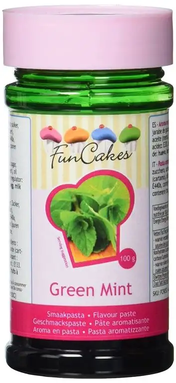 FunCakes Aromastoff -Green Mint, 1er Pack (1 x 100 g)