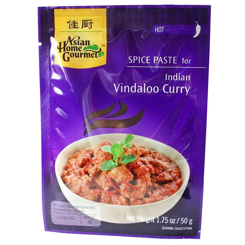 Asian Home Gourmet Indian Vindaloo Curry 50g