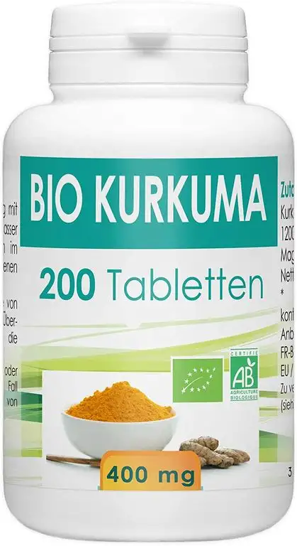 Bio Kurkuma - 400 mg - 200 Tabletten