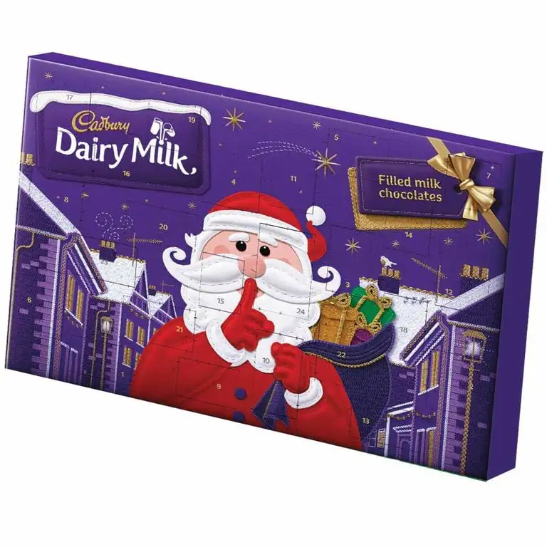 Cadbury Molkerei Milch Advent Kalender 200g