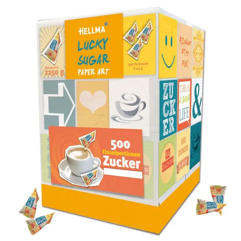 Hellma Lucky Sugar "Paper Art"