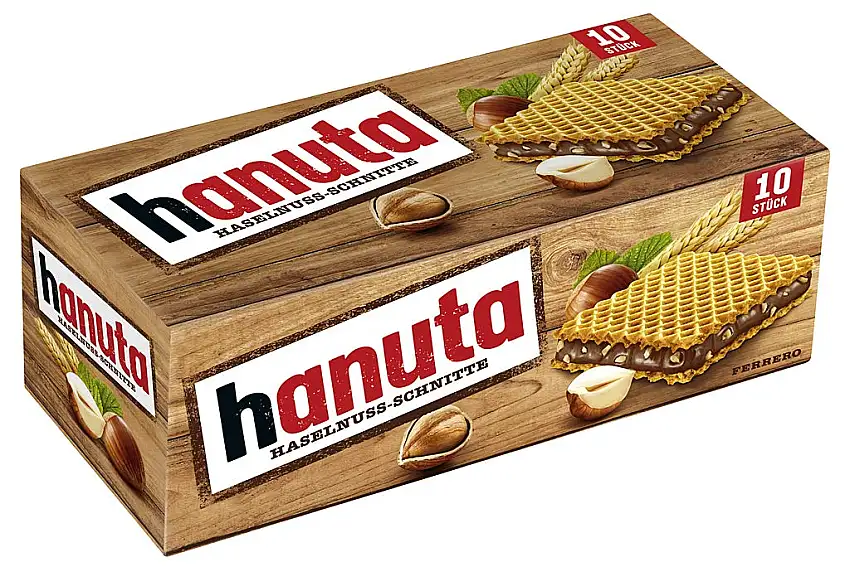 Ferrero Hanuta, 10 Stück, 220g
