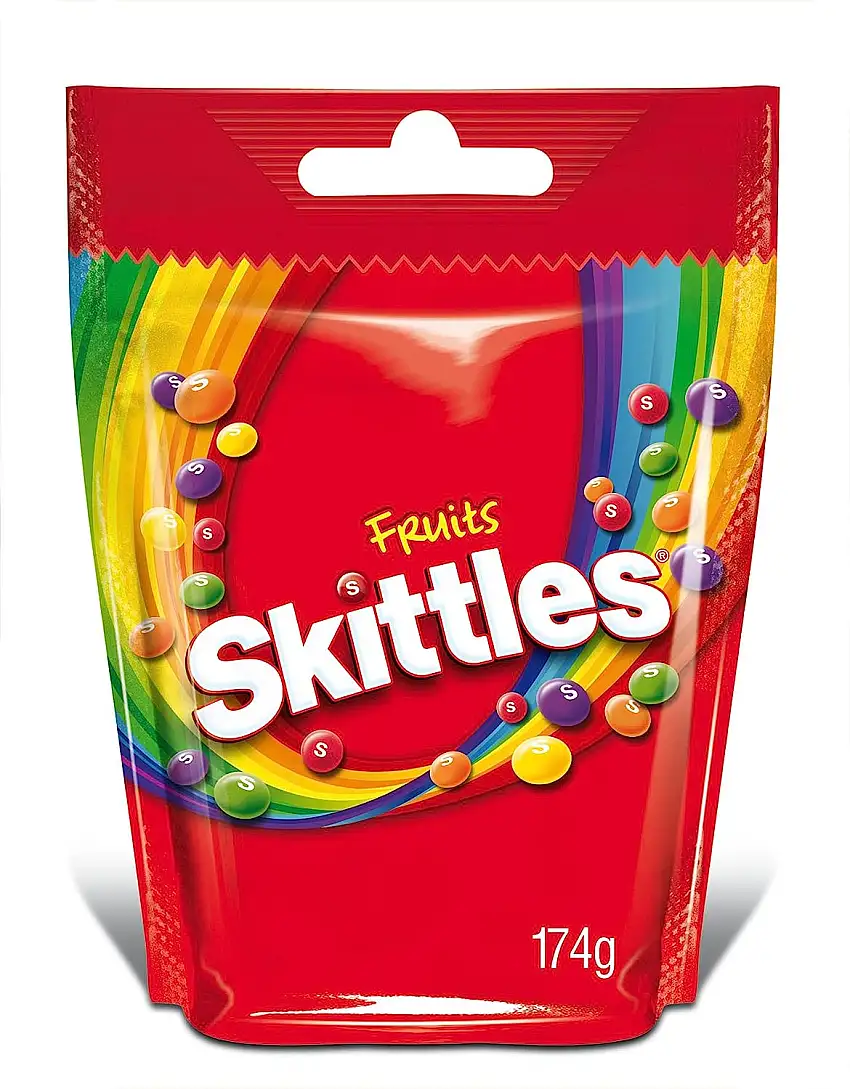 Skittles Fruits Beutel, 7er Pack (7 x 174 g)