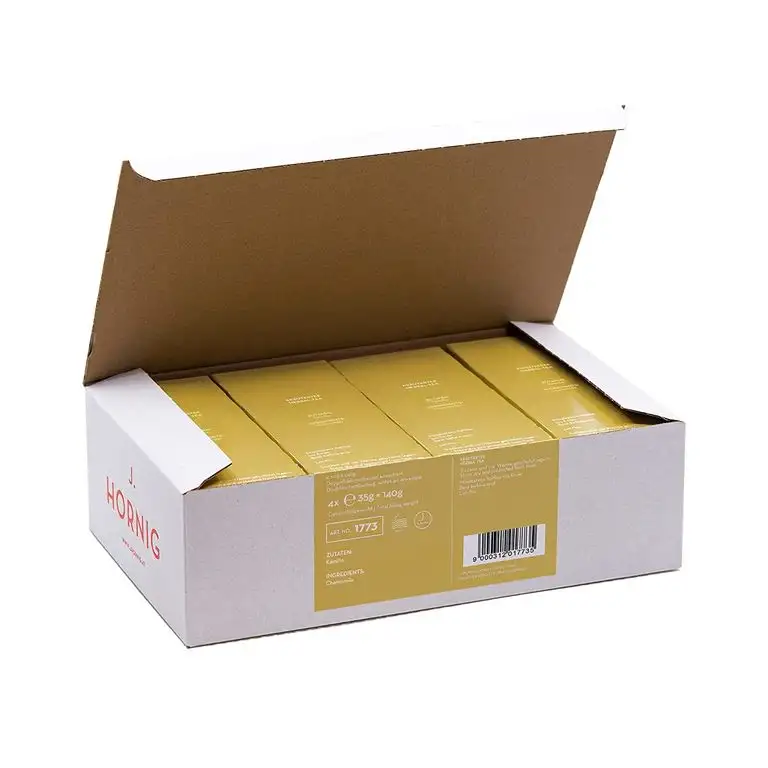 J. Hornig Tee Kamille, Kamillentee, 4er Pack, 4 x 25 Doppelkammer-Teebeutel