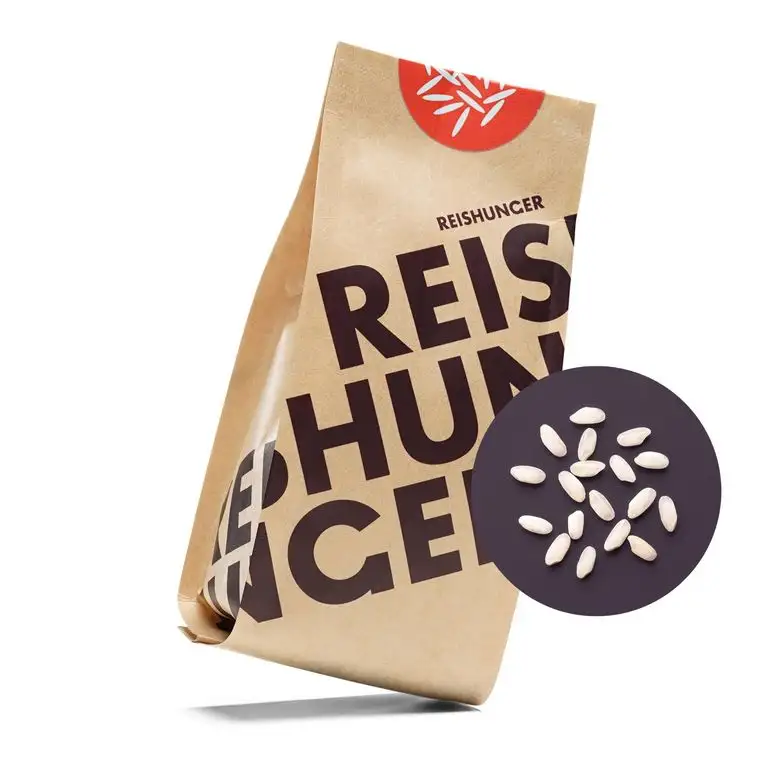 Reishunger Risotto Reis, Bio-Carnaroli, Premium-Qualität aus Italien - 3 kg - 100% Sortenrein - erhältlich in 200 g bis 9 kg