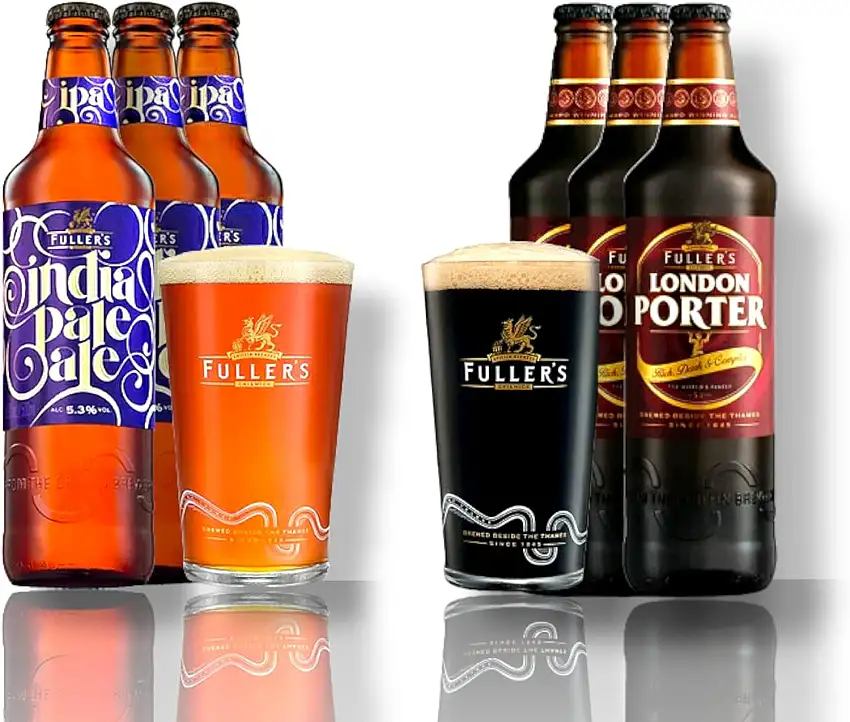 Fullers Brewery Bier im Mix - 3 x Fullers India Pale Ale + 3x Fullers London Porter