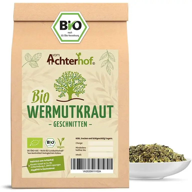 Wermutkraut BIO (500g) Wermut-Tee getrocknet geschnitten vom-Achterhof