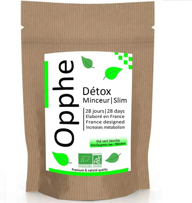 Grüner Tee Bio Detox Gewichtsverlust | Sencha Tee Wellness Silhouette | O calorie | |Entschlackender grüner Tee und natürliche Entgiftung | Flacher Bauch [30 TAGE ZUFRIEDEN ODER ZURÜCKERSTATTUNG]