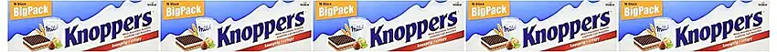 Knoppers, das Frühstückchen – und alles ist drin! Der Knoppers 15er BigPack (5 x 375g Packung)