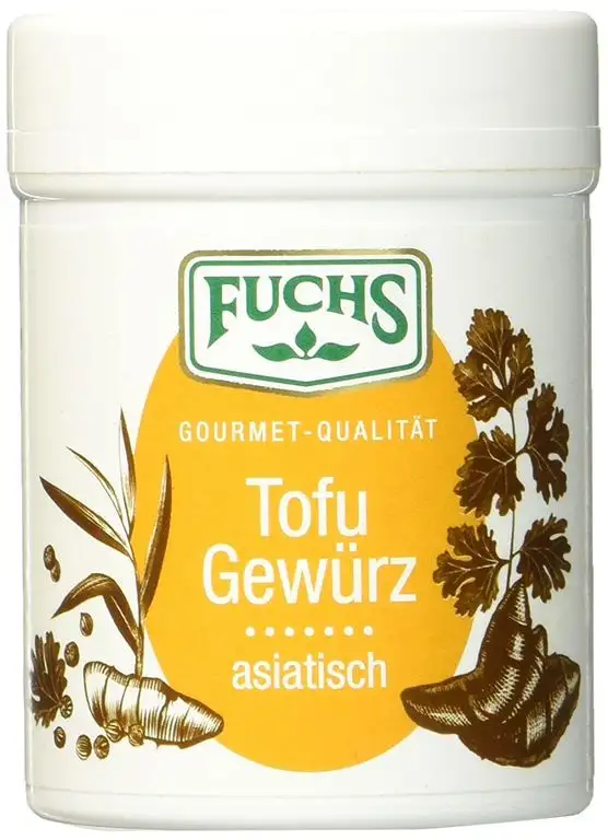 Fuchs Tofu Gewürz Asiatisch mit Kurkuma, Koriander und Kreuzkümmel für die fernöstliche Küche, 3er Pack (3 x 60 g)