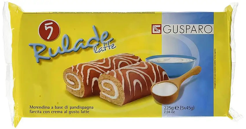 Gusparo Rulade Latte, 5er Pack (5 x 225 g)