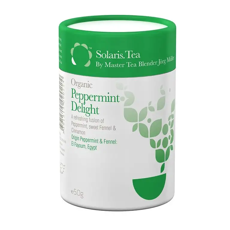 Solaris Tea Bio Tee Pfefferminz Mischung - Peppermint Delight, 1er Pack (1 x 50 g)
