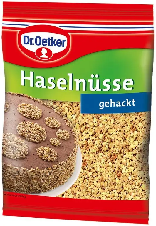 Dr. Oetker Haselnüsse gehackt, 5er Pack (5 x 100 g)
