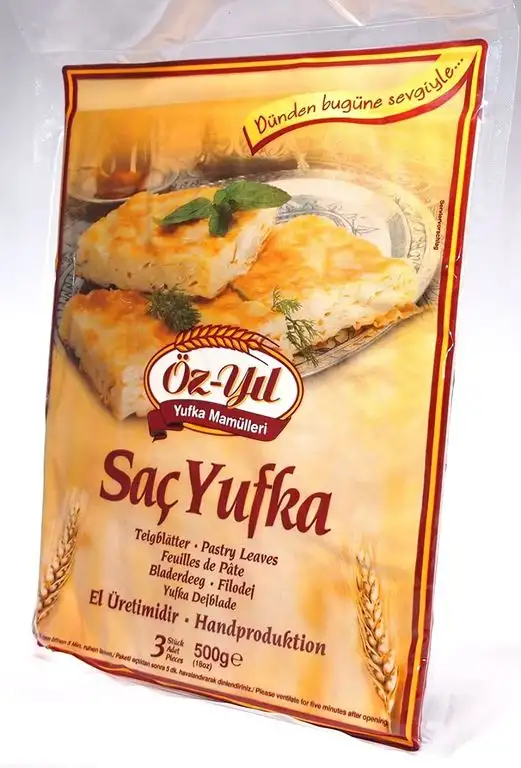 2 x 500g Feiner Blätterteig mittelfein - Filoteig - Sac Yufka für Börekgerichte