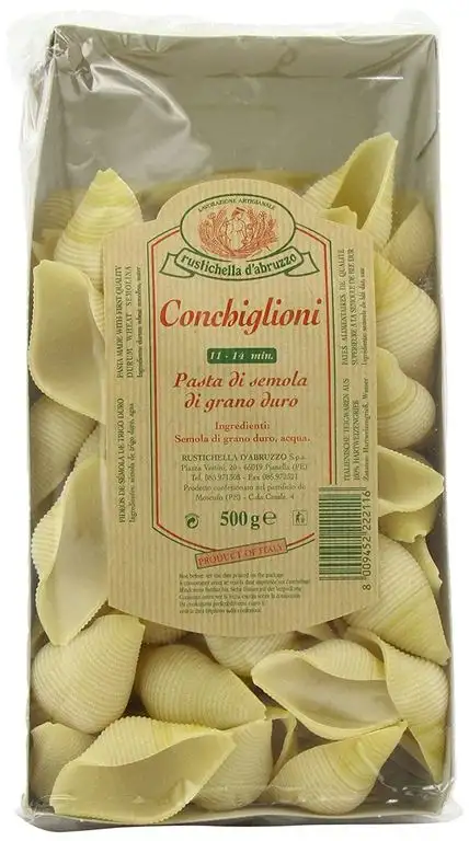 Rustichella Conchiglioni (Riesenmuscheln), 500g