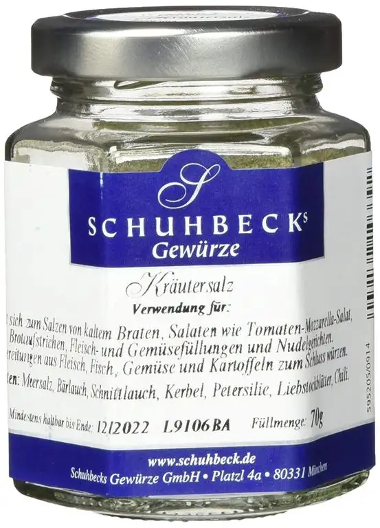 Schuhbecks Kräutersalz, 3er Pack (3 x 70 g)