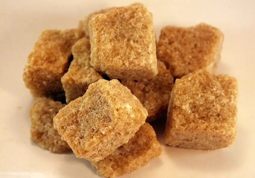Zuckerrohr-Würfel (Lompen), Zucker, Kandis, 400g