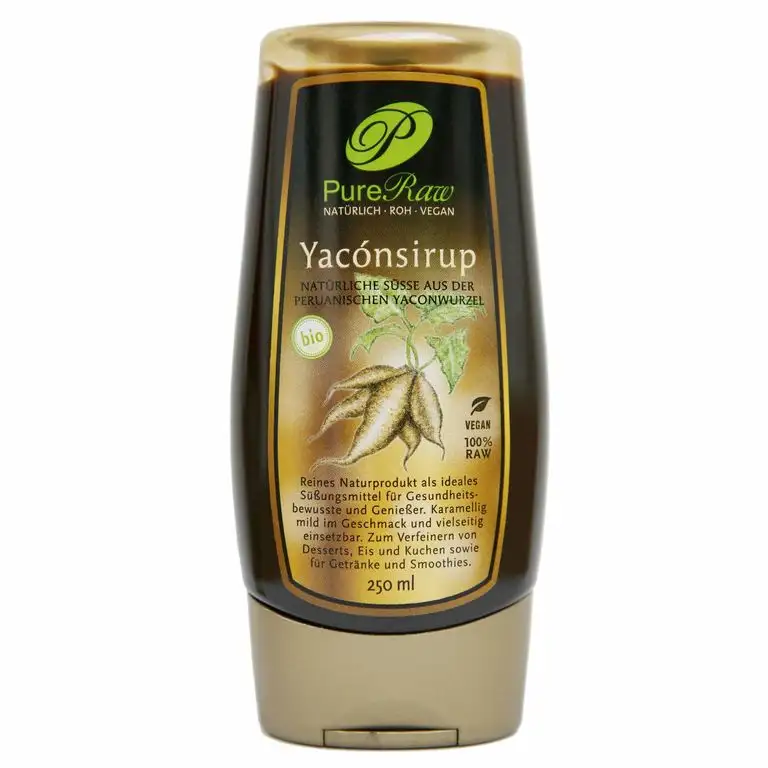 Yacón Sirup 250 ml (Bio & Roh)