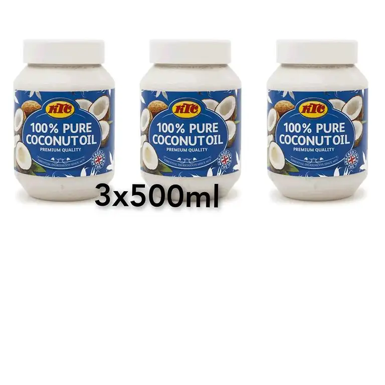 KTC - Kokosöl - 3er Pack (3 x 500ml)