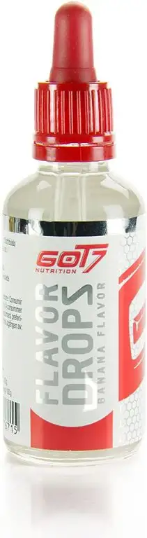 Got7 Flavor Drops New Edition - Aromatropfen – Flavordrops Kalorienfreies Aroma Lebensmittelaroma Diät Fitness 50ml (Banana)