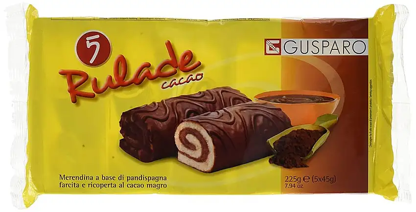 Gusparo Rulade Cacao, 5er Pack (5 x 225 g)