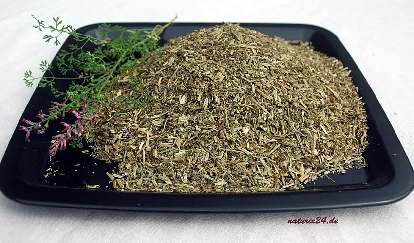 Naturix24 – Erdrauch, Erdrauchkraut geschnitten – 100g Beutel