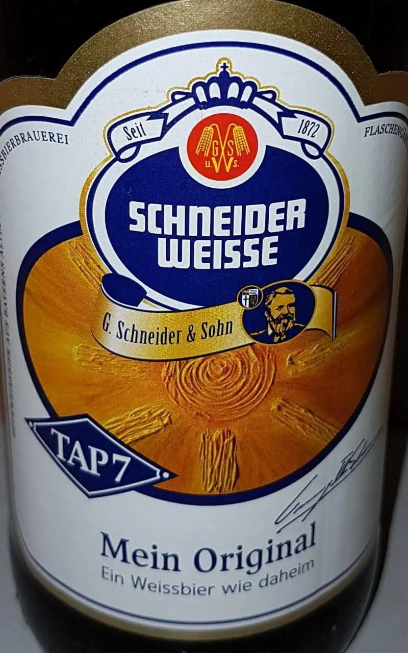 Schneider Weisse - Hefe-Weizenbier (TAP 7 / 0,5 l / 5,4 % vol.)