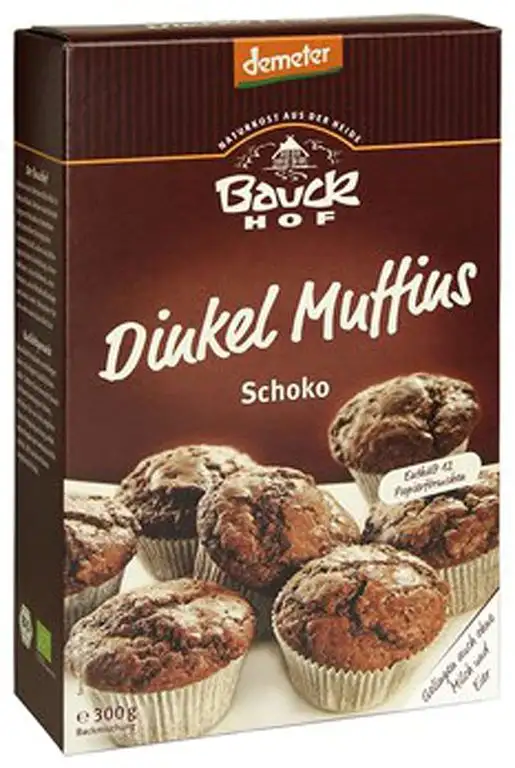 Bauckhof Dinkel-Schoko-Muffins-Backmischung (300 g) - Bio