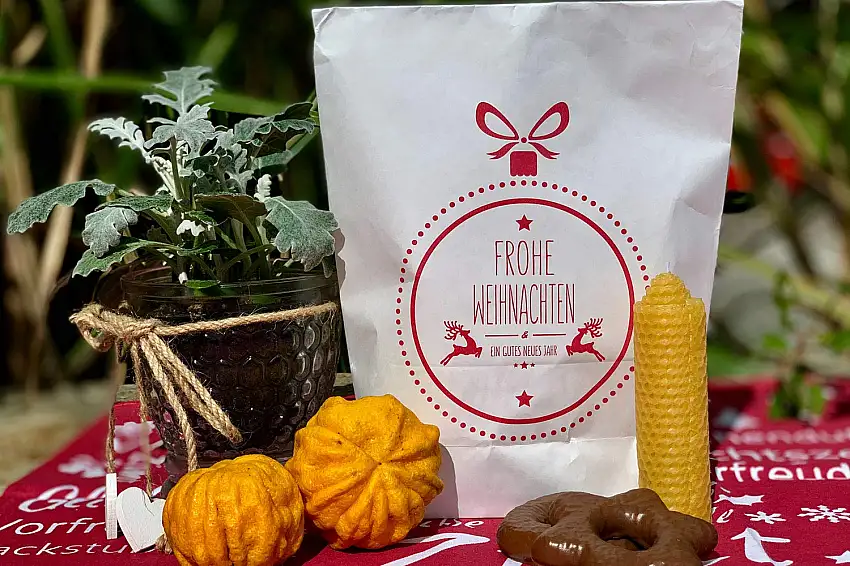 Adventskalender - 24 Tütchen Köstlichkeiten zum Verkürzen der Vorweihnachtszeit Geschenk