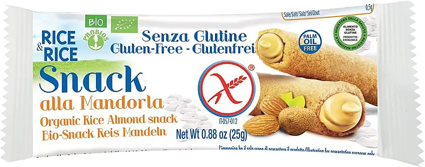 Reis & Rice Snacks Reis im Almond Bio Glutenfrei 25g