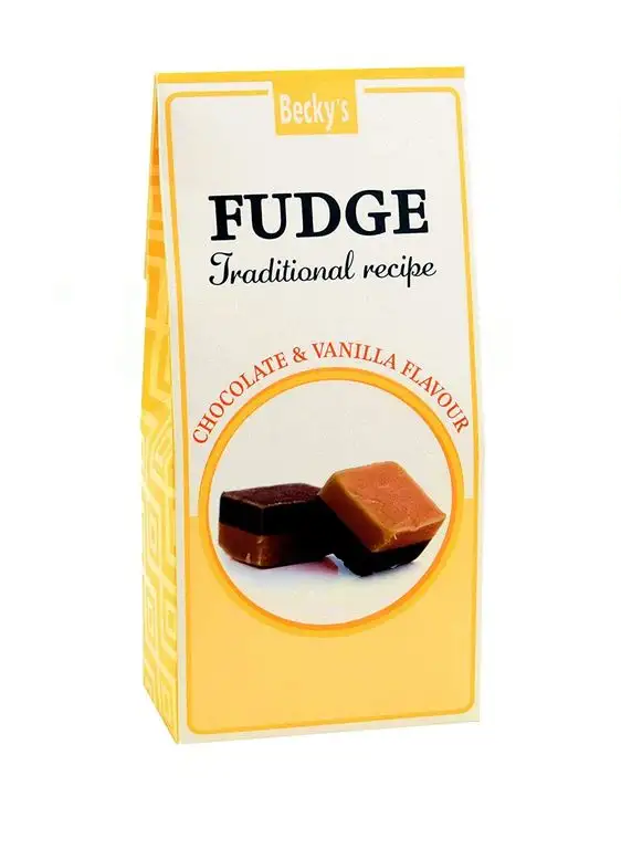 Becky´s Fudge - Weichkaramell - Schokolade & Vanille Geschmack - 175 g