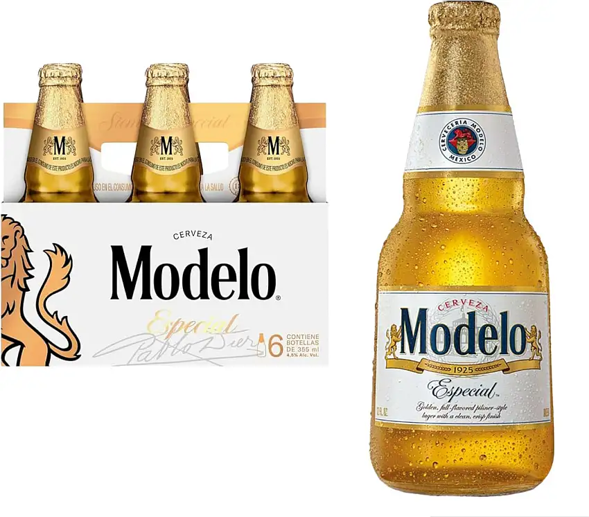 6 x Modelo Especial 1925 0,355l- Helles Bier aus Mexiko mit 4,5% Vol.